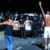 Protesters approach police in Charlotte, North Carolina.Photo:AP|PTI