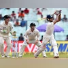 Wriddhiman Saha plays a shot during 2nd day of 2nd Test Match against New Zealand at Eden Garden in Kolkata. Photo: PTI Wriddhiman Saha plays a shot during 2nd day of 2nd Test Match against New Zealand at Eden Garden in Kolkata. Photo: PTI