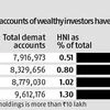 Wealthy investor accounts swell on market boom
