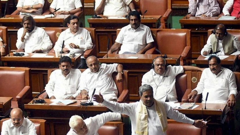 Karnataka Chief Minister Siddaramaiah during Special Assembly session on Cauvery issue at Vidhan Soudha in Bengaluru. (Photo: PTI) Karnataka Chief Minister Siddaramaiah during Special Assembly session on Cauvery issue at Vidhan Soudha in Bengaluru. (Photo: PTI)
