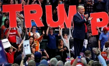 Pressure on Trump likely to be intense at second debate Republican presidential candidate Donald Trump prepares to leave after speaking at a campaign rally. Photo: PTI