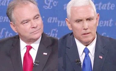 Mike Pence describes Putin as bullying leader Tim Kaine, Mike Pence