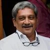 Defence Minister Manohar Parrikar after a Cabinet meeting at South Block in New Delhi. Photo: PTI