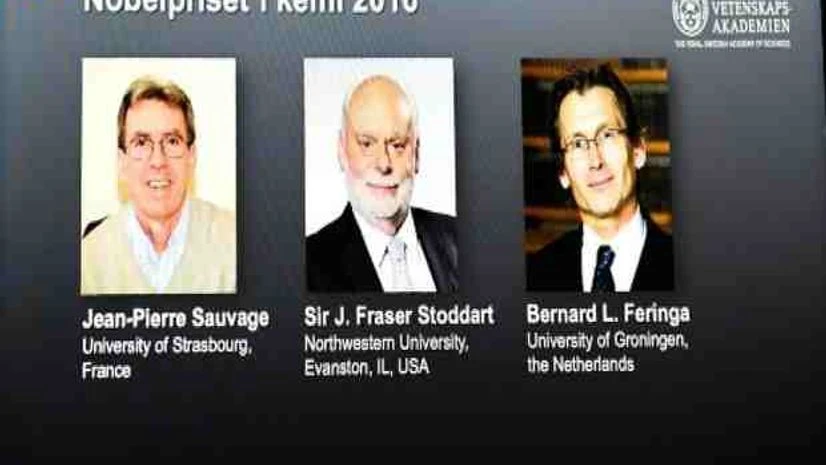 Winners of the Chemistry Nobel Prize for 2016 Winners of the Chemistry Nobel Prize for 2016