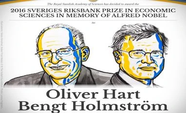 Contract theory earns Oliver Hart, Bengt Holmstrom Nobel Economics Prize Photo Credit: Twitter