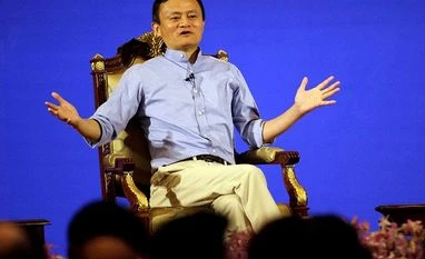 Alibaba's Jack Ma meets Trump to discuss job creation in US Jack Ma, executive chairman of the Alibaba Group, delivers a speech titled "A Conversation on Entrepreneurship and Inclusive Globalization" at Foreign Ministry in Bangkok, Thailand. AP | PTI