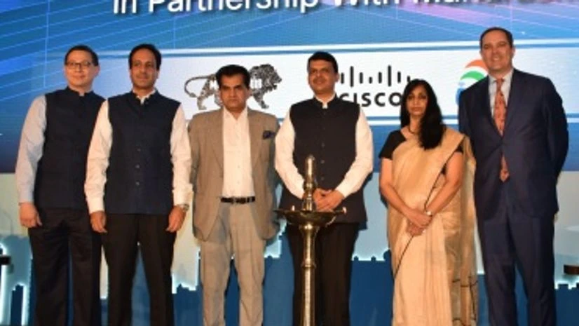 Dignitaries at Cisco's event in Mumbai Dignitaries at Cisco's event in Mumbai