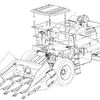 Conceptual drawing for the maize harvester