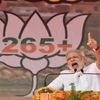 Prime Minister Narendra Modi addressing a public gathering in Mahoba, Uttar Prasdesh