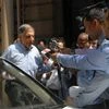 Ratan Tata leaving the Tata group's head office Bombay House in Mumbai
