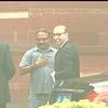 Abdul Basit arrives at MEA. ANI Image