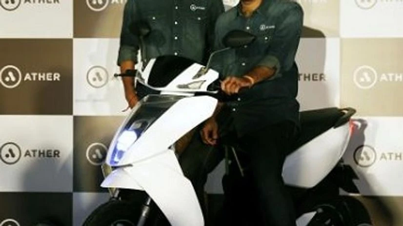 Ather Energy's electric scooter Ather Energy's electric scooter