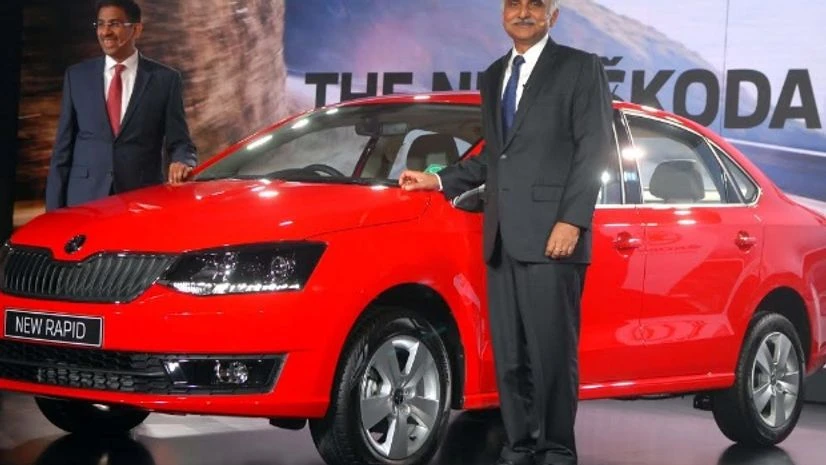 Ashutosh Dixit, Director, Sales, Service & Marketing,Skoda Auto India and Sudhir Rao, Chairman & Managing Director, Skoda Auto India at the launch of Skoda Rapid in Mumbai Photo: Kamlesh Pednekar Ashutosh Dixit, Director, Sales, Service & Marketing,Skoda Auto India and Sudhir Rao, Chairman & Managing Director, Skoda Auto India at the launch of Skoda Rapid in Mumbai Photo: Kamlesh Pednekar