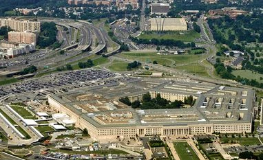 US Congress passes $618.7 billion annual Defense Bill Aerial view of the Pentagon, the Department of Defense headquarters in Arlington, Virginia, near Washington DC (Photo: Shutterstock)