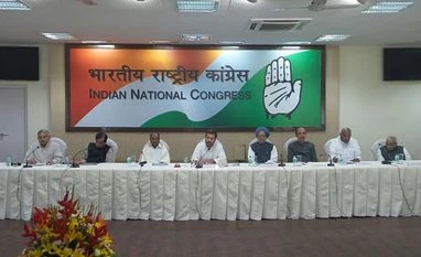 Democracy going through one of the darkest hours under Modi govt: Rahul at CWC Congress Vice-President Rahul chairs the CWC meeting in New Delhi. (Photo: Twitter/@OfficeOfRG)