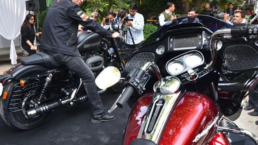 Vikram Pawah, MD, Harley-Davidson India at the launch of two new models, Harley-Davidson Roadster and Road Glide Special in New Delhi (Photo: Sanjay K Sharma) Vikram Pawah, MD, Harley-Davidson India at the launch of two new models, Harley-Davidson Roadster and Road Glide Special in New Delhi (Photo: Sanjay K Sharma)