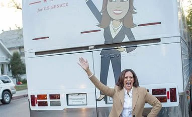 Indian-American Kamala Harris creates history, wins US Senate seat California's Attorney General Kamala Harris (Photo: Twitter/@KamalaHarris)