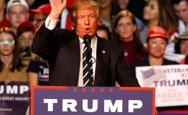 Donald Trump elected as US President! God save America!, reacts Twitter US Republican presidential nominee Donald Trump speaks at his final campaign event at the Devos Place in Grand Rapids, Michigan (Reuters)