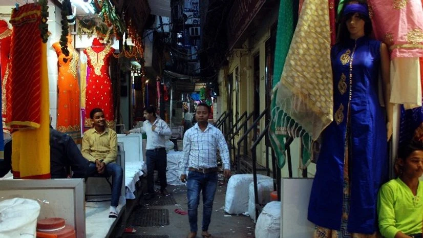 A deserted look of Delhi's wholesale market in Chandni Chowk in New Delhi. Picture: Dalip Kumar A deserted look of Delhi's wholesale market in Chandni Chowk in New Delhi. Picture: Dalip Kumar