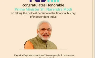 Paytm hits $5 bn GMV, clocks Rs 120 cr worth of daily deals paytm modi ad