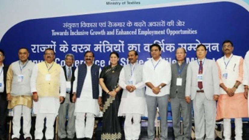 Annual conference of state textiles ministers in New Delhi Annual conference of state textiles ministers in New Delhi