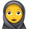 emoji, hijab