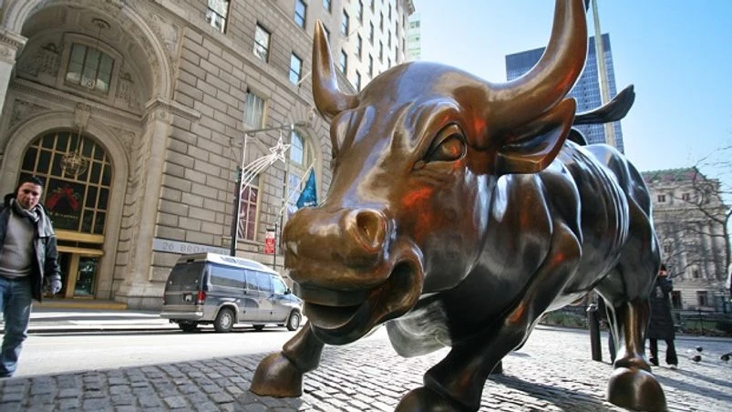 Photo: shutterstock Sensex,Nifty,investor,market,shares,stock,bull