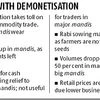 Demonetisation: Vegetables find few buyers in major mandis