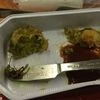 A cockroach was found in the meal served on an Air India flight. (Photo: Twitter/@BostonNewsHound)