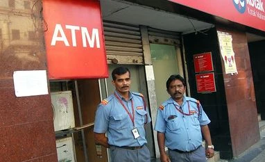 I constantly stand outside the ATM without lunch or dinner: ATM Guard I constantly stand outside the ATM without lunch or dinner: ATM Gaurd