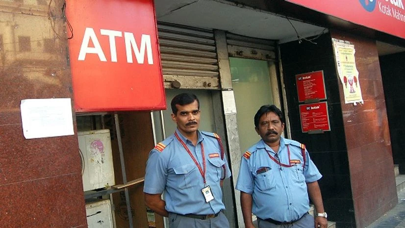 I constantly stand outside the ATM without lunch or dinner: ATM Gaurd I constantly stand outside the ATM without lunch or dinner: ATM Gaurd