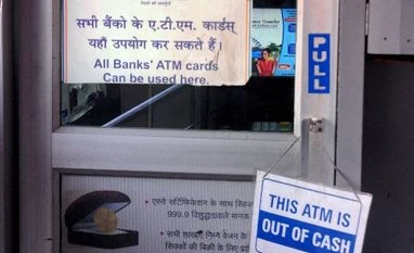 Co-op banks approach RBI as PSBs limit cash flow to them An out of order ATM