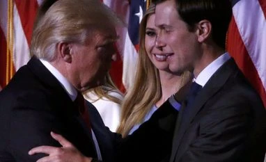 Son-in-law provides a steadying influence in Donald Trump world Son-in-law provides a steadying influence in Donald Trump world
