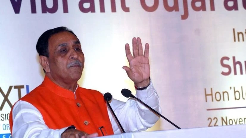 Vijay Rupani (File photo: Kamlesh Pednekar) Vijay Rupani, Gujarat, Rupani