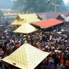 Lord Ayyappa temple at Sabarimala. Photo: PTI