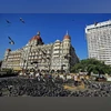 Gateway of India and Taj hotel on 26/11 terror attack Gateway of India and Taj hotel on 26/11 terror attack
