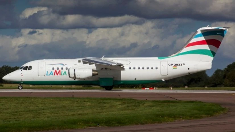 An Avro RJ85 operated by Lamia which crashed on approach to Medellin while carrying 81 passengers and crew including Brazilian football team Chapecoense is seen in a file picture taken in Norwich, Britain. Photo: REUTERS/Matt Varley An Avro RJ85 operated by Lamia which crashed on approach to Medellin while carrying 81 passengers and crew including Brazilian football team Chapecoense is seen in a file picture taken in Norwich, Britain. Photo: REUTERS/Matt Varley