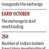 BSE international bourse
