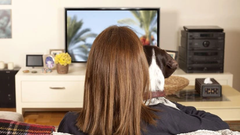 A woman watching TV. Photo: Shutterstock A woman watching TV. Photo: Shutterstock