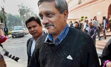 BJP stakes claim to form govt in Goa under Manohar Parrikar Defence Minister Manohar Parrikar. Photo: PTI