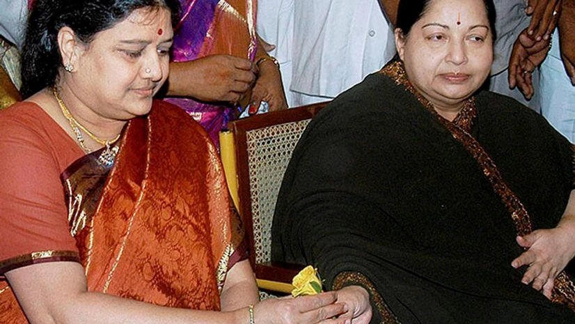 Sasikala and Jayalalithaa Sasikala and Jayalalithaa