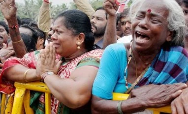 AIADMK claims 77 people lost lives after hearing about Jayalalithaa's death jaya, jayalalithaa, AIDMK,