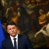 Outgoing Italian Prime Minister Matteo Renzi