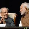 President Pranab Mukherjee and Prime Minister Narendra Modi. Photo: PTI