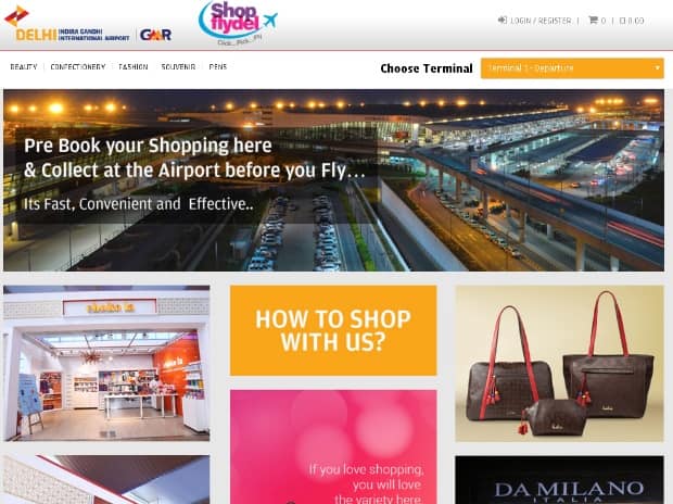 Delhi Airport launches India's first e-shopping portal for domestic ...