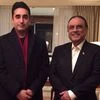 Pakistan Peoples Party chairman Bilawal Bhutto-Zardari and former president Asif Ali Zardari. Photo: Twitter (@BBhuttoZardari)