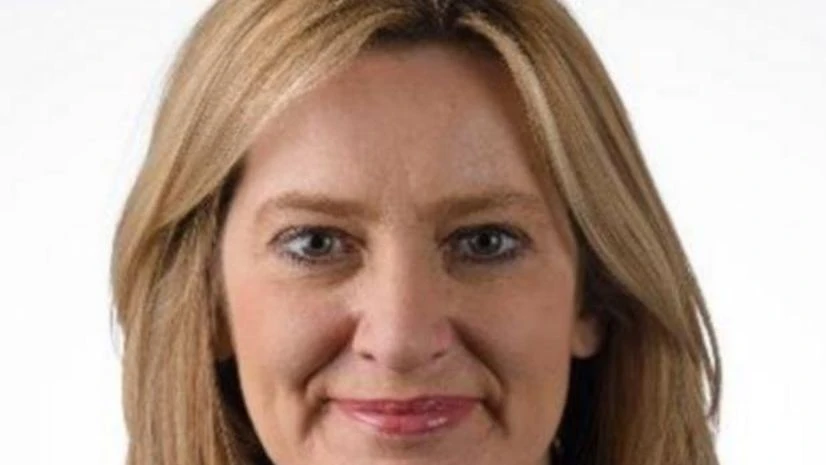 Britain's Home Secretary Amber Rudd. Photo: Twitter Britain's Home Secretary Amber Rudd. Photo: Twitter