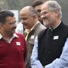 Arvind Kejriwal, Najeeb Jung, Jung, Najeeb, Arvind, Kejriwal