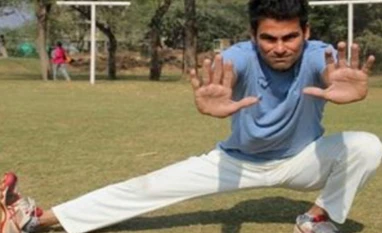 Mohammed Kaif slams trolls for criticising his 'Surya Namaskar' images Mohammed Kaif posts pictures on Twitter. Photo: Twitter