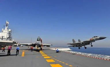 China conducts drill in South China Sea, underscores sovereignty claims China's aircraft carrier Liaoning conducts drill in South China Sea